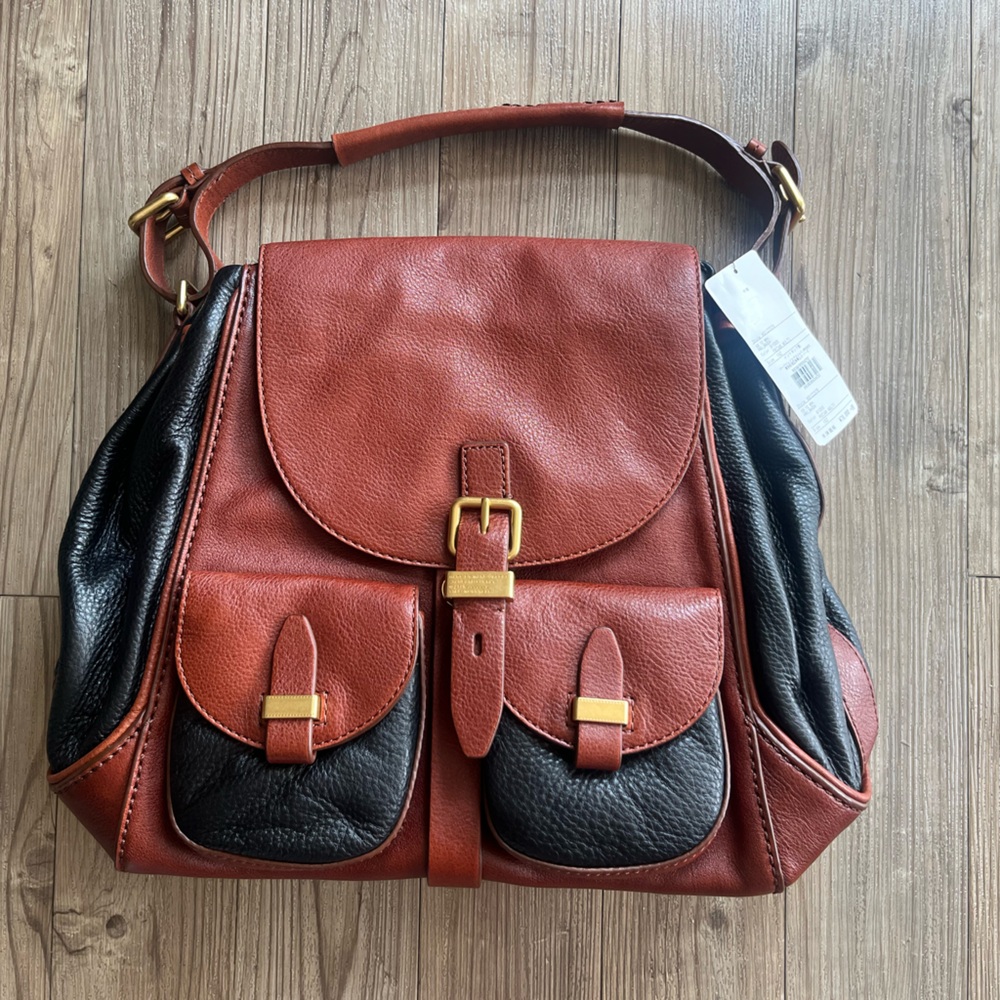(Marc by Marc Jacobs) KMJ Magda Shoulder Bag in Pecan Multi